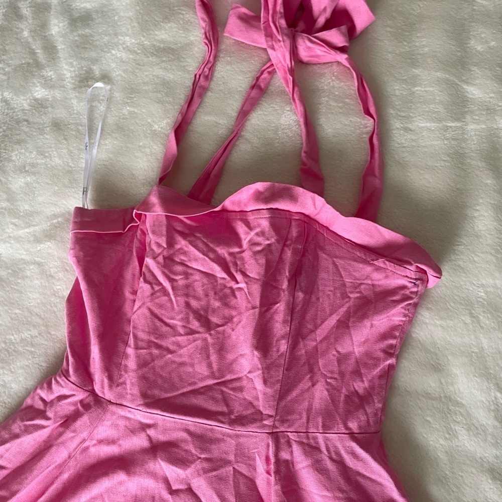 Lulu's Flirtatious Looks Pink Mini Dress - Picture 7 of 12